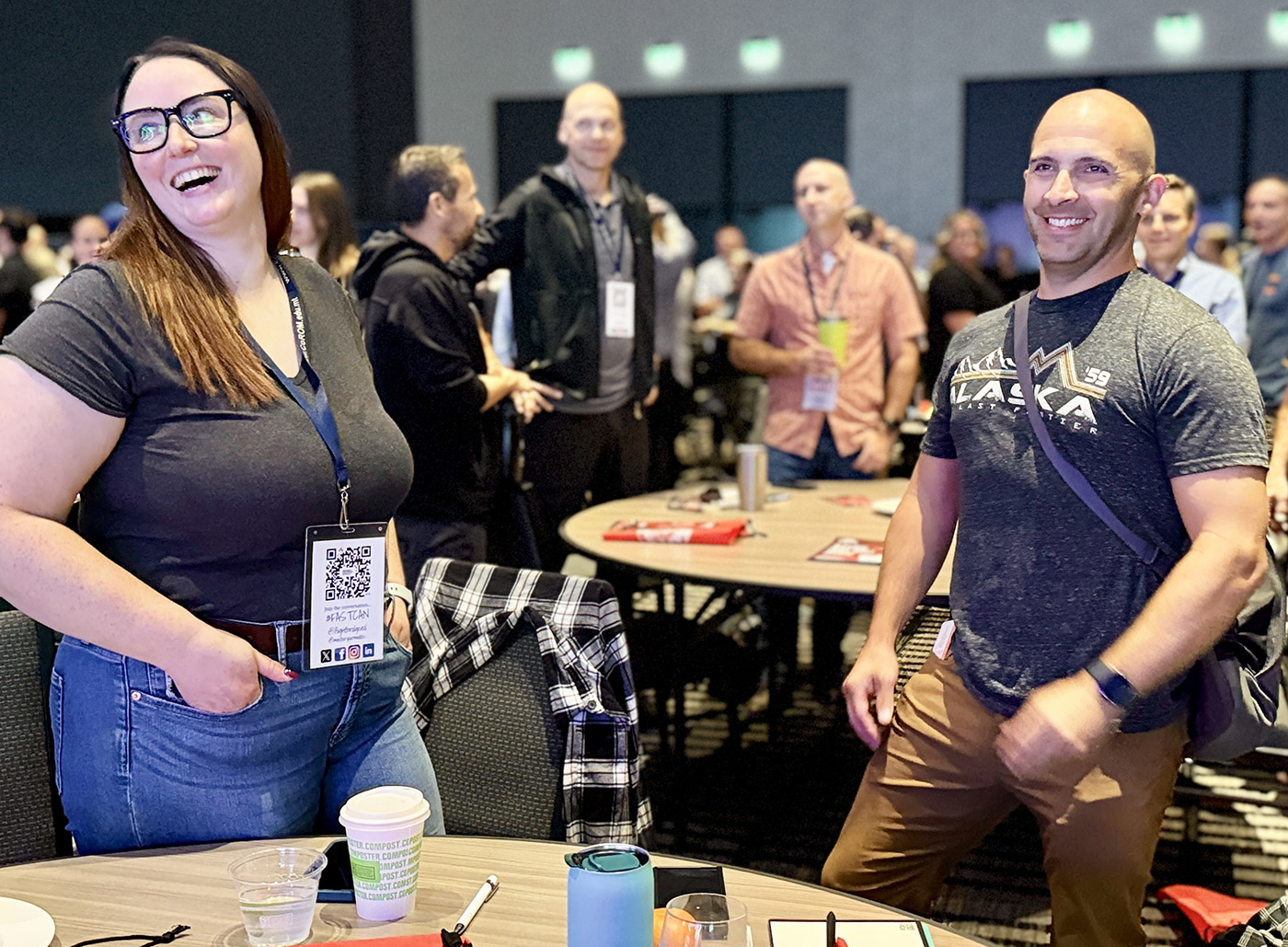 Attendees together at FAST